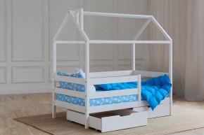 Кровать-домик 80*190 Белый в Урае - uray.ok-mebel.com | фото 4