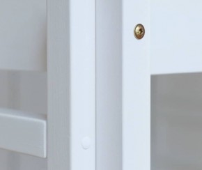 Кровать-домик двухъярусная 80*190 Белый в Урае - uray.ok-mebel.com | фото 3