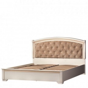 Кровать двойная №815 Парма кремовый белый (1800) в Урае - uray.ok-mebel.com | фото