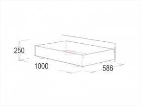 Кровать двойная Ольга 1Н + 2-а ящика (1200*2000) в Урае - uray.ok-mebel.com | фото 3