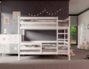 Кровать двухъярусная без крыши 80*190 Белый в Урае - uray.ok-mebel.com | фото 2