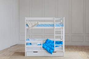 Кровать двухъярусная без крыши 80*190 Белый в Урае - uray.ok-mebel.com | фото 4