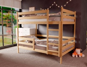 Кровать двухъярусная без крыши 80*190 без покраски в Урае - uray.ok-mebel.com | фото 2