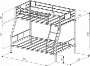 Кровать двухъярусная «Гранада-1» в Урае - uray.ok-mebel.com | фото 6