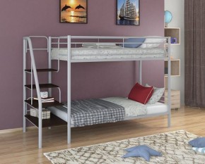 Кровать двухъярусная "Толедо" Серый/Венге в Урае - uray.ok-mebel.com | фото