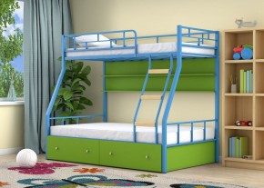 Кровать двухъярусная Радуга в Урае - uray.ok-mebel.com | фото 1