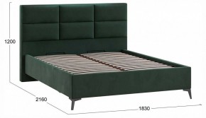 Кровать двуспальная Делана с ПМ Тип 1 в Урае - uray.ok-mebel.com | фото 4