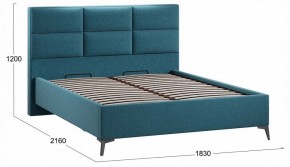 Кровать двуспальная Делана с ПМ Тип 1 в Урае - uray.ok-mebel.com | фото 4