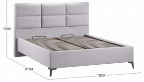 Кровать двуспальная Делана с ПМ Тип 1 в Урае - uray.ok-mebel.com | фото 4