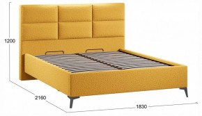 Кровать двуспальная Делана с ПМ Тип 1 в Урае - uray.ok-mebel.com | фото 4