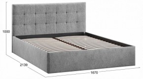 Кровать двуспальная Джоли с ПМ Тип 1 в Урае - uray.ok-mebel.com | фото 4