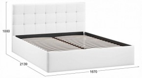 Кровать двуспальная Джоли с ПМ Тип 1 в Урае - uray.ok-mebel.com | фото 3