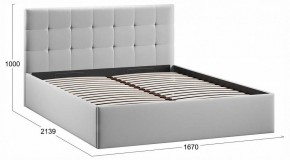 Кровать двуспальная Джоли с ПМ Тип 1 в Урае - uray.ok-mebel.com | фото 3