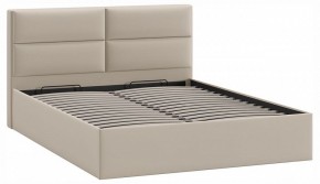 Кровать двуспальная Глосс с ПМ Тип 1 в Урае - uray.ok-mebel.com | фото 2