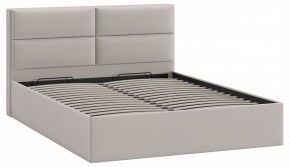 Кровать двуспальная Глосс с ПМ Тип 1 в Урае - uray.ok-mebel.com | фото 2