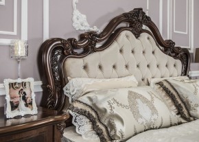 Кровать двуспальная Илона с мягким изголовьем (1800) караваджо в Урае - uray.ok-mebel.com | фото 2