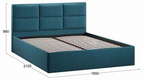 Кровать двуспальная Стелла с ПМ Тип 1 в Урае - uray.ok-mebel.com | фото 4