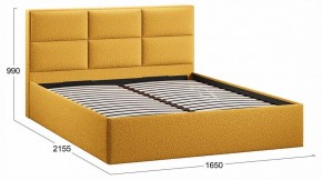 Кровать двуспальная Стелла с ПМ Тип 1 в Урае - uray.ok-mebel.com | фото 4