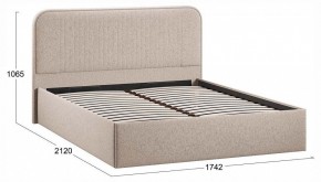 Кровать двуспальная Тиффани с ПМ Тип 1 в Урае - uray.ok-mebel.com | фото 3