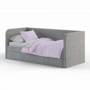 Кровать ERICA DOUBLE интерьерная в ткани рогожка Moderno в Урае - uray.ok-mebel.com | фото 2