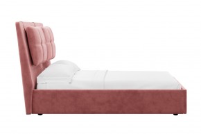 Кровать Ester 1400 с основанием и ПМ (Ультра коралл) Модель 311 в Урае - uray.ok-mebel.com | фото 3