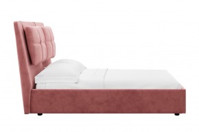 Кровать Ester 1600 с основанием и ПМ (Ультра коралл) Модель 311 в Урае - uray.ok-mebel.com | фото 3