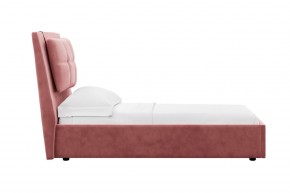 Кровать Ester 900 с основанием и ПМ (Ультра коралл) Модель 311 в Урае - uray.ok-mebel.com | фото 3