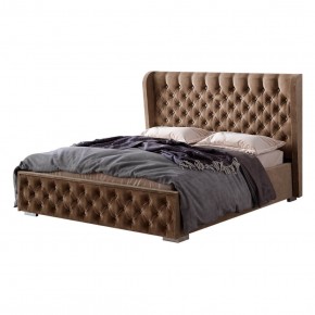 Кровать Франческа КР-16 1600 под подъемный механизм ШОКОЛАД в Урае - uray.ok-mebel.com | фото