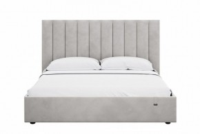Кровать Ingrid 1800 с основанием и ПМ (Ультра Смог) Модель 312 в Урае - uray.ok-mebel.com | фото