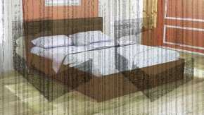 Кровать интерьерная Лита с латами 1800*2000 в Урае - uray.ok-mebel.com | фото 2