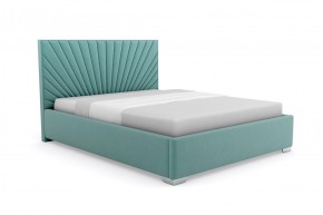 Кровать Кения интерьерная +основание (120х200) 1 кат. ткани в Урае - uray.ok-mebel.com | фото