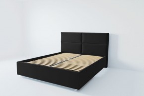 Кровать Корсика с ортопедическим основанием 800 (экокожа кольт ч) в Урае - uray.ok-mebel.com | фото 2