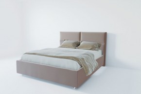 Кровать Корсика с ПМ 1600 (велюр серый) в Урае - uray.ok-mebel.com | фото 2