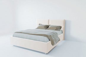 Кровать Корсика с ПМ 800 (экокожа белая) в Урае - uray.ok-mebel.com | фото 2