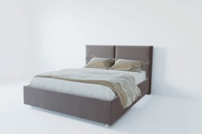 Кровать Корсика с ПМ 800 (велюр темно-серый) в Урае - uray.ok-mebel.com | фото 2