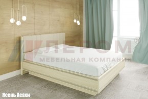 Кровать КР-1013 с мягким изголовьем в Урае - uray.ok-mebel.com | фото