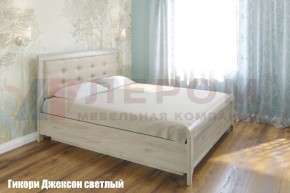 Кровать КР-1033 с мягким изголовьем в Урае - uray.ok-mebel.com | фото 1