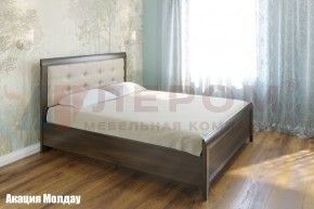 Кровать КР-1033 с мягким изголовьем в Урае - uray.ok-mebel.com | фото 2