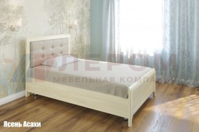 Кровать КР-2031 с мягким изголовьем в Урае - uray.ok-mebel.com | фото