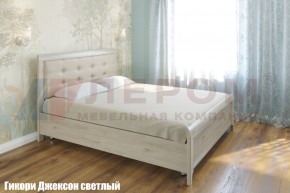 Кровать КР-2033 с мягким изголовьем в Урае - uray.ok-mebel.com | фото