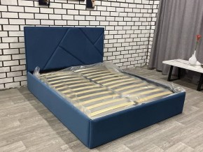Кровать Куба Velutto 54 с основанием и ПМ + Короб на всю кровать (1800) в Урае - uray.ok-mebel.com | фото 3