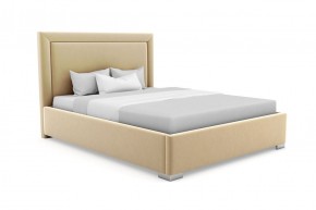 Кровать Морена интерьерная +основание (120х200) 1 кат. ткани в Урае - uray.ok-mebel.com | фото