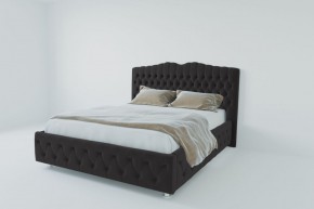 Кровать Нягань с ПМ 1400(экокожа кольт ч) в Урае - uray.ok-mebel.com | фото 2