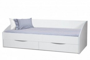 Кровать одинарная "Фея - 3" симметричная New (2000Х900) белая в Урае - uray.ok-mebel.com | фото