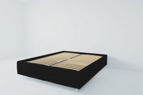 Кровать Подиум с ортопедическим основанием 1200 (экокожа кольт ч) в Урае - uray.ok-mebel.com | фото 2