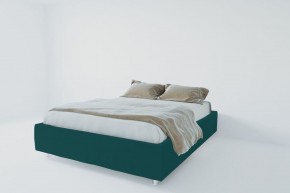 Кровать Подиум с ортопедическим основанием 800 (велюр бирюзовый) в Урае - uray.ok-mebel.com | фото