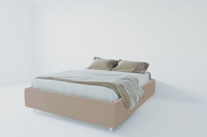 Кровать Подиум с ортопедическим основанием 800 (велюр серый) в Урае - uray.ok-mebel.com | фото