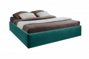 Кровать Подиум с ПМ 1600 (велюр бирюзовый) в Урае - uray.ok-mebel.com | фото