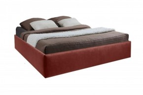 Кровать Подиум с ПМ 1600 (велюр бордо) в Урае - uray.ok-mebel.com | фото