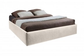 Кровать Подиум с ПМ 800 (экокожа белая) в Урае - uray.ok-mebel.com | фото 2